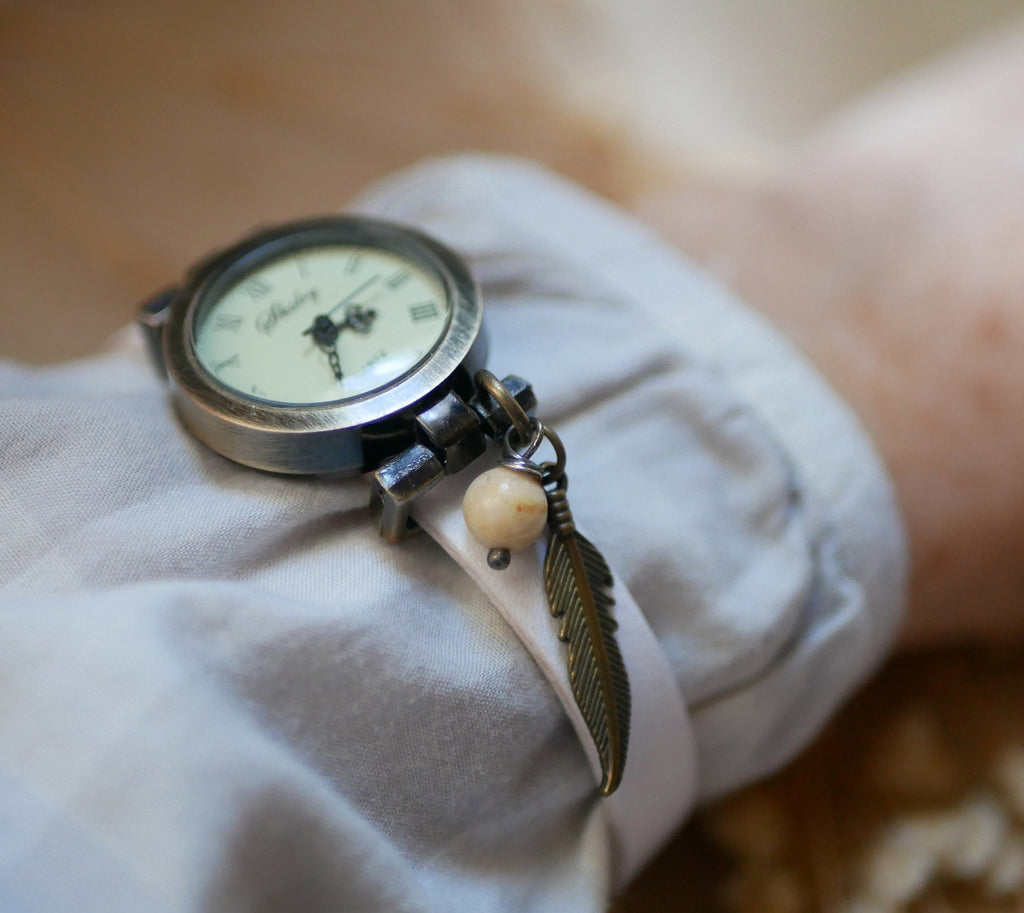 Montre bracelet femme en cuir personnalisable