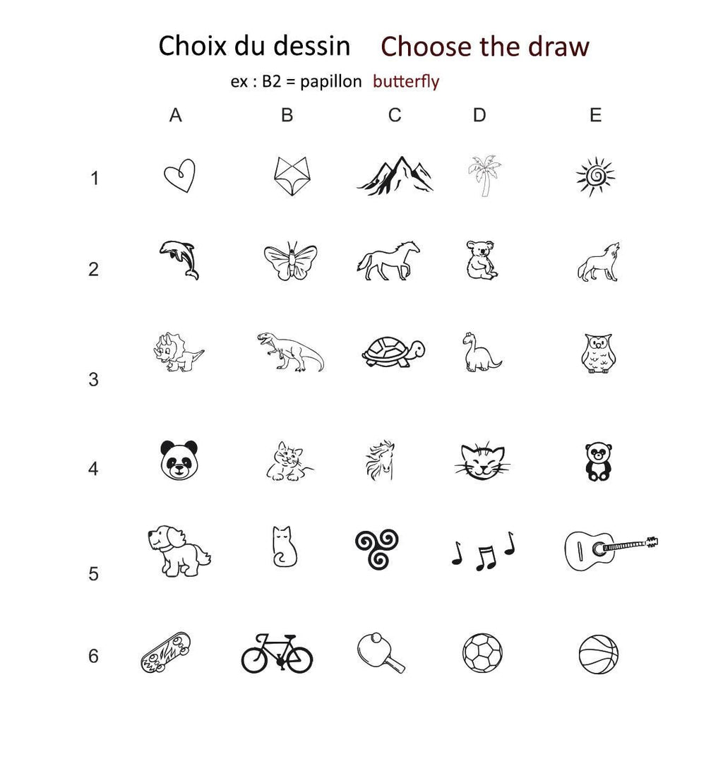 Porte clé cuir mixte personnalisé par gravure