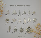 Porte clé cuir personnalisé par gravure avec charme pendentif au choix