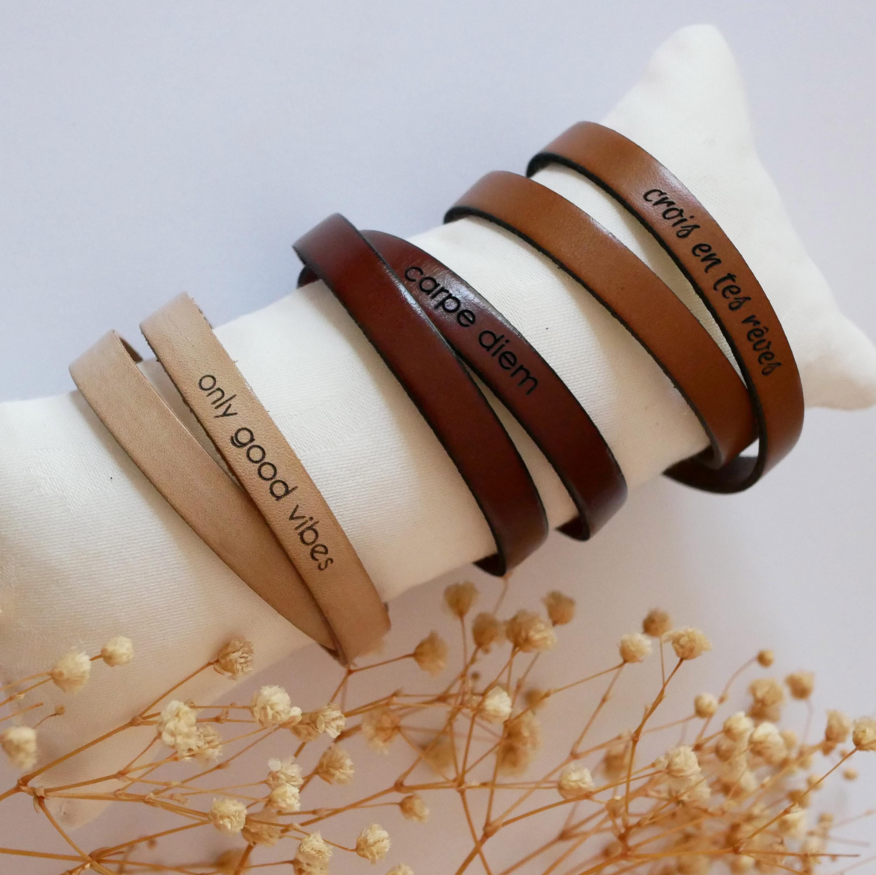 Bracelet Résonnance double tour personnalisé