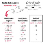 Bracelet Cache-cache aux 3 cuirs avec message gravé