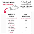 Bracelet multi-cuirs noir multi au fermoir magnétique noir