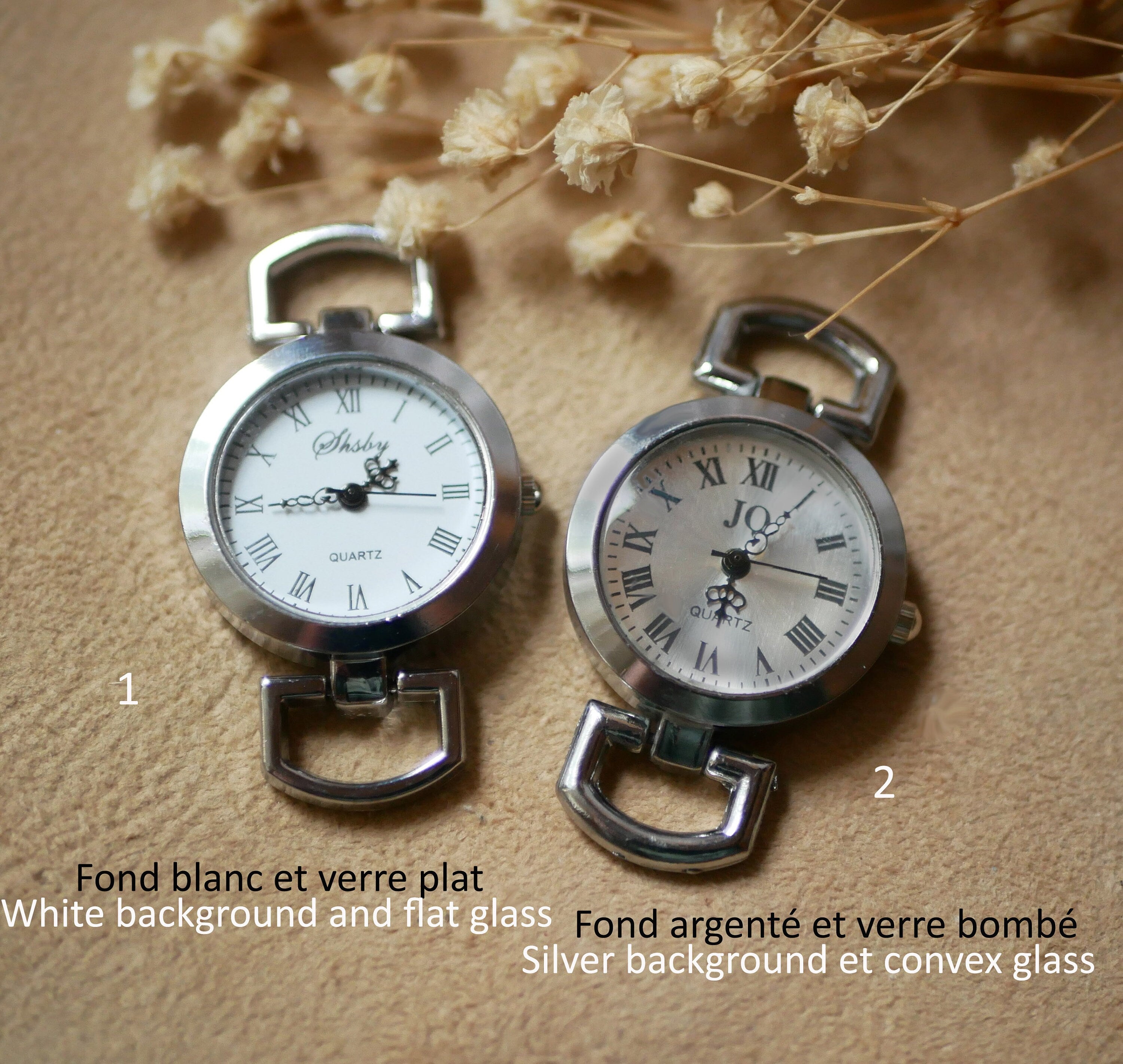 Montre bracelet cuir 5 tours gravé parole biblique et mots d'amour