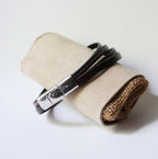 Bracelet homme multi cuirs verts et gris à personnaliser