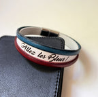 Bracelet France coupe du monde 2026 à personnaliser par gravure