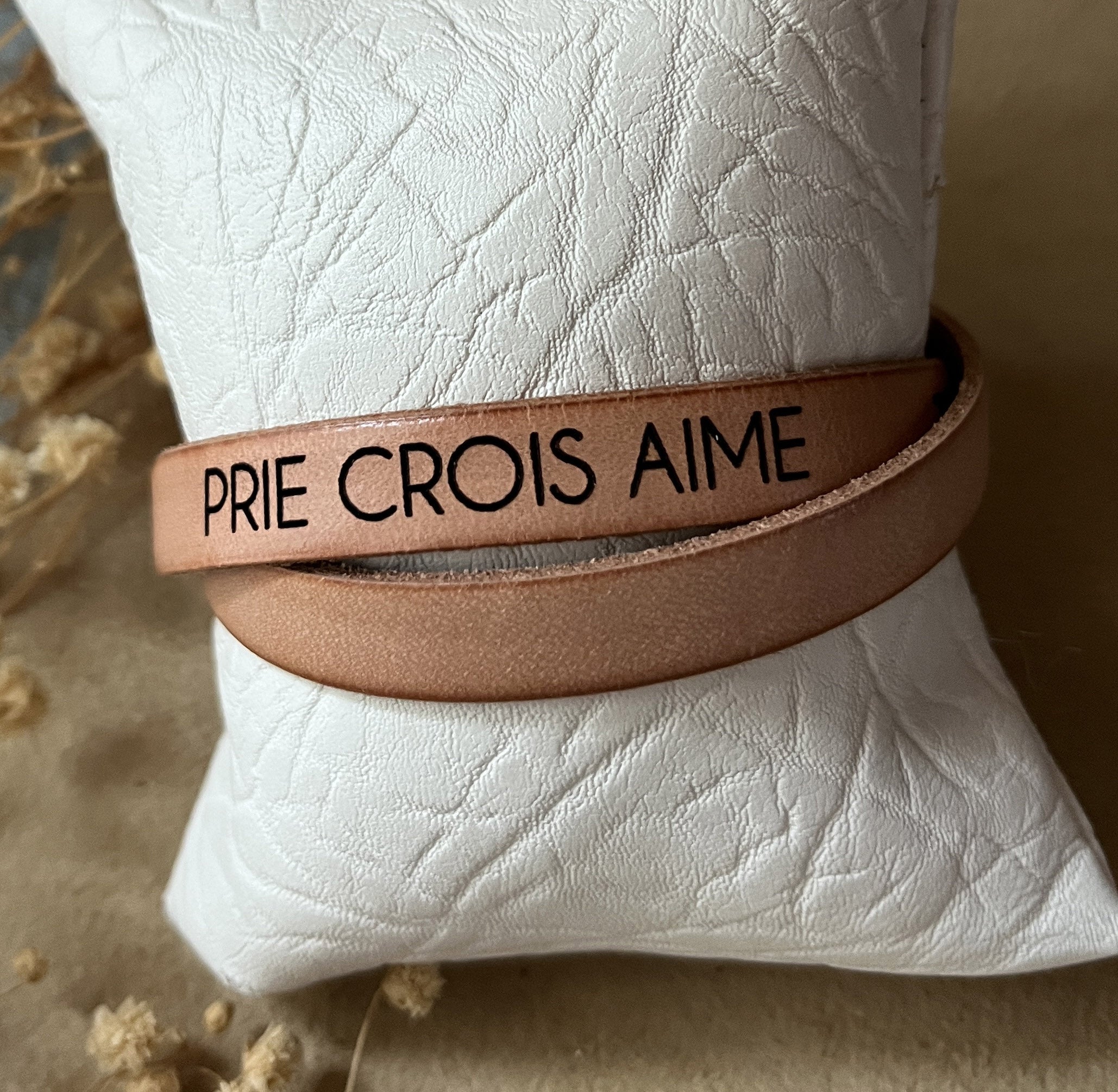 Bracelet Résonance double tour personnalisé
