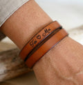 Bracelet Résonance double tour personnalisé