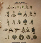 Montre femme vintage bracelet aux 2 cuirs personnalisable