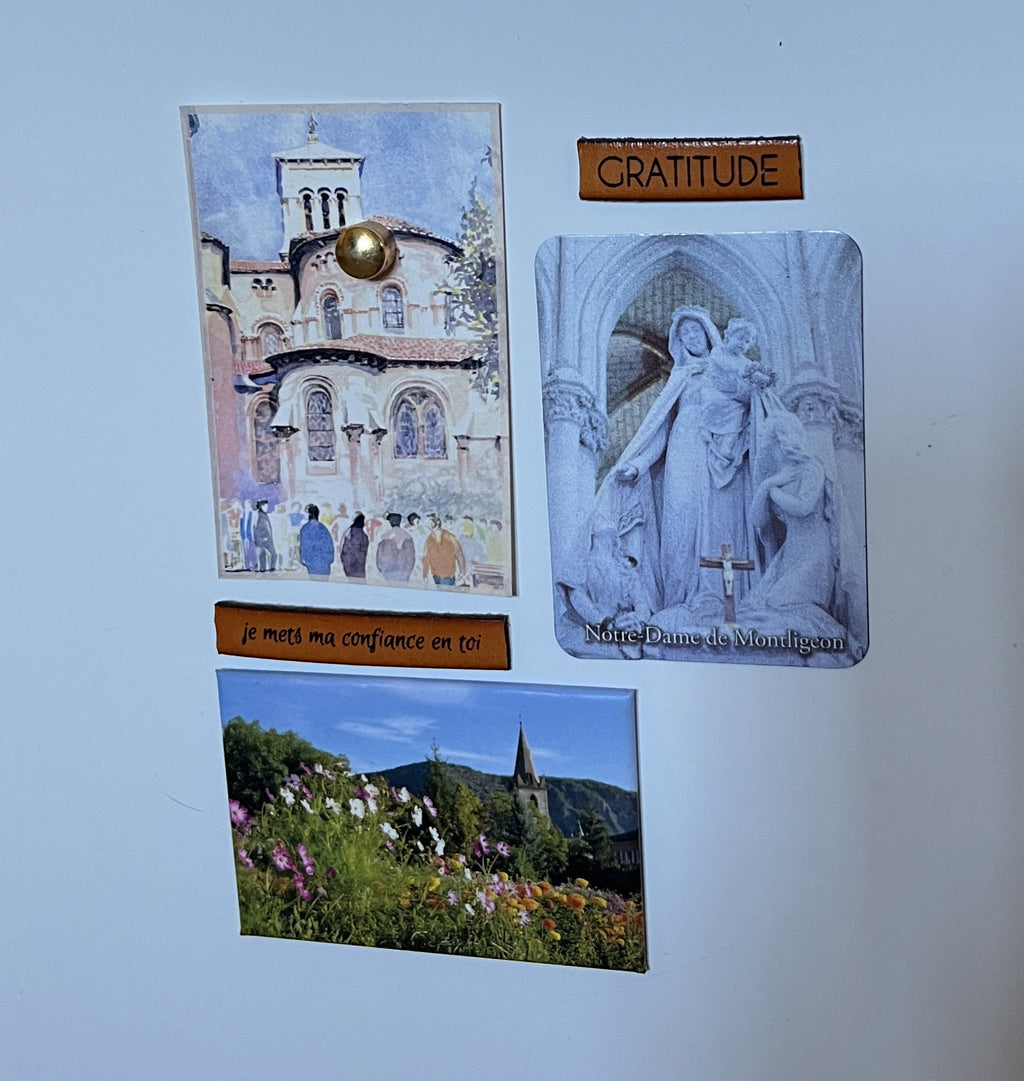 Magnet en cuir personnalisé – gravure laser sur mesure
