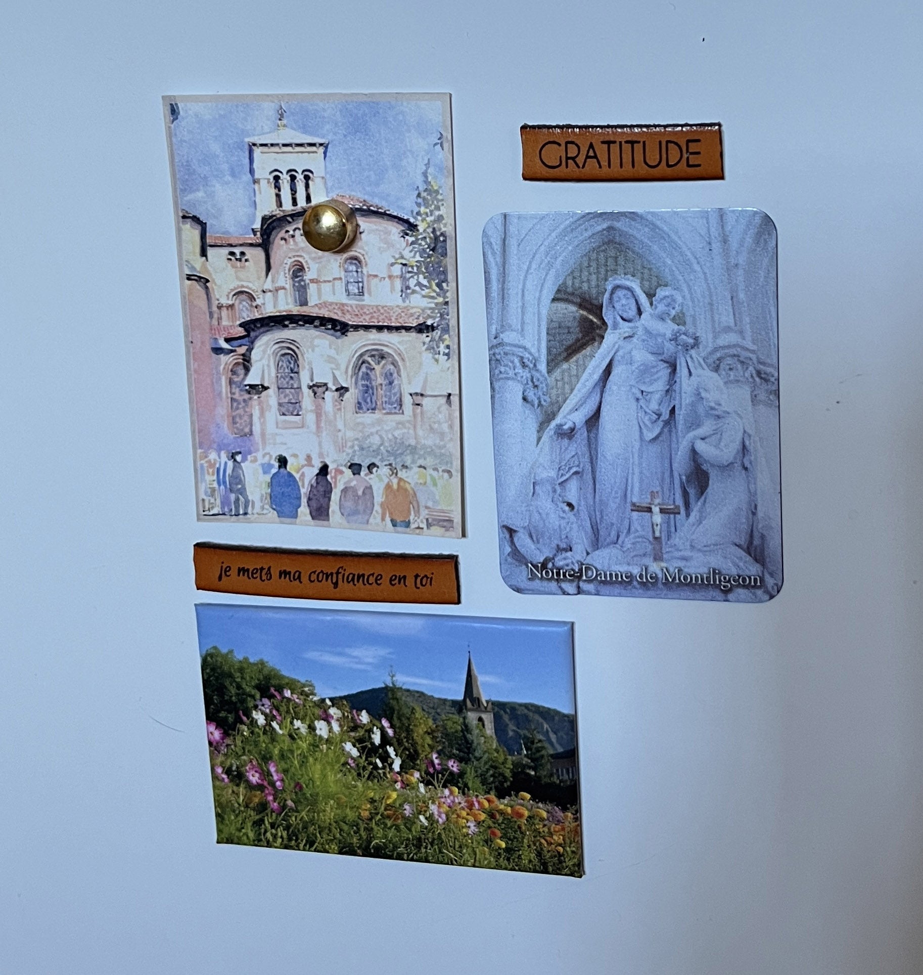 Magnet en cuir personnalisé – gravure laser sur mesure