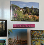 Magnet en cuir personnalisé gravé de votre message