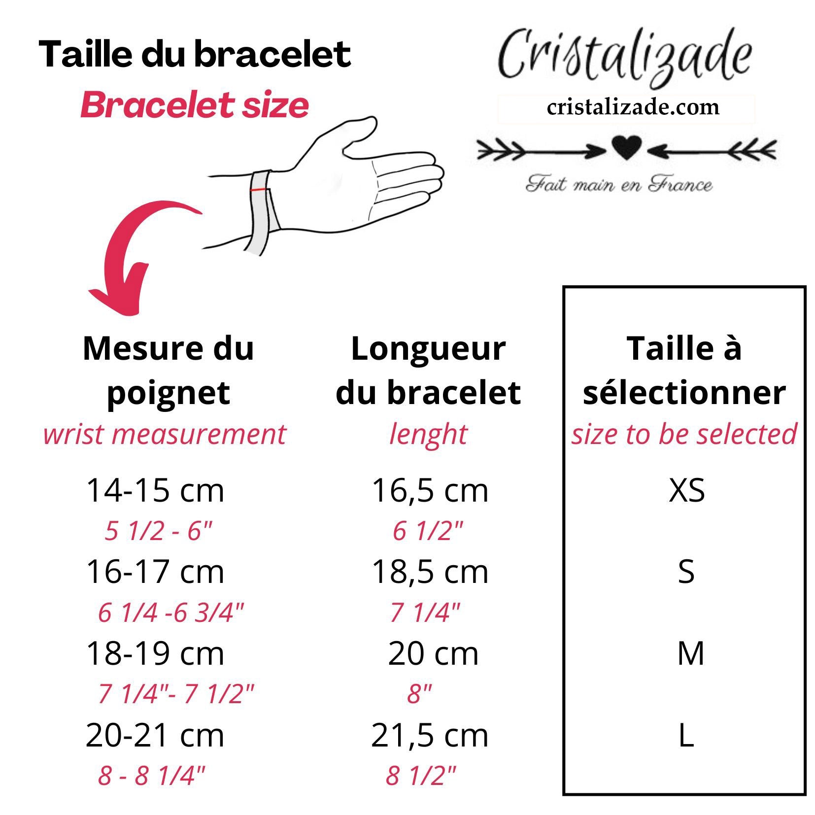 Bracelet Cache-cache aux 3 cuirs avec message gravé
